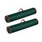 DTX 2 Pack Green Canvas 40 Inch Christmas Wrapping Paper Storage Bag Tube Zipper